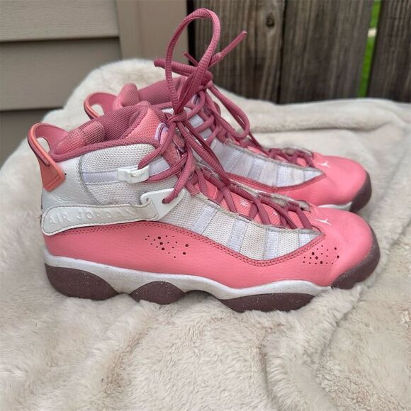 Jordan 6 Rings Big Kids' Shoes Multicolor Size 7Y Sneaker Athletic - Picture 4 of 8